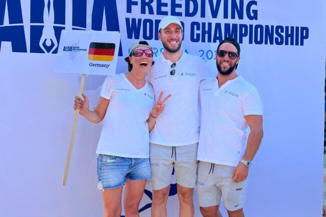 Freediving Nationalteam auf Korsika Freediving Nationalteam auf Korsika - AIDA Deutschland e.V.